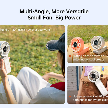 Jisulife Handheld Fan Life 7