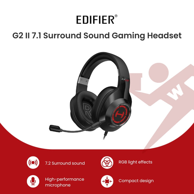 Edifier G2 II 7.1 Surround Sound Gaming Headset