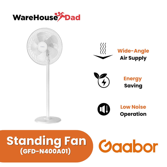 Gaabor  Standing Fan Wide-angle Air Supply & Noise Reduction (GFD-N400A01)