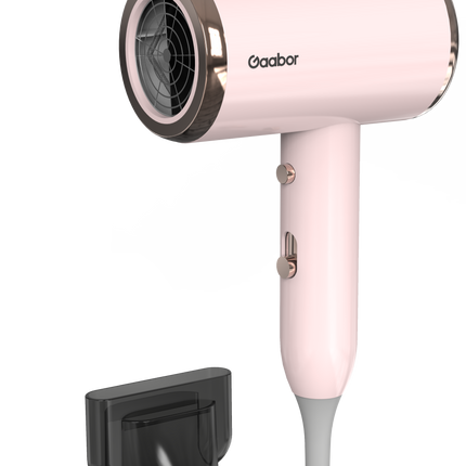 Gaabor Portable Blue Light Quick-Drying Pink Hair Dryer 4 Modes (GHD-N1000D)