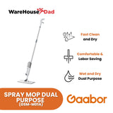 Gaabor Spray Mop Dual Purpose With Removable Microfiber Cloth Wet & Dry Dual Purpose (GSM-M01A)