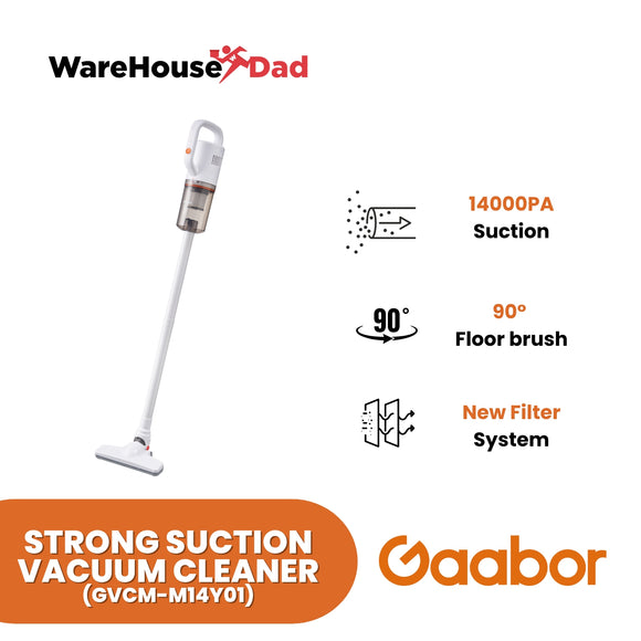 Gaabor Strong Suction Vacuum Cleaner, 14000pa and Multiple Filter (GVCM-M14Y01)