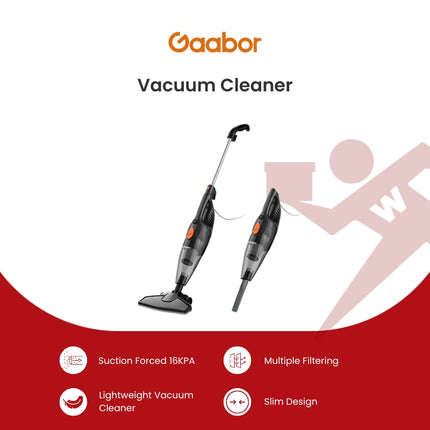 Gaabor Vacuum Cleaner Household 2-in-1Mini Handheld Dual Use (GVCW-M15A)