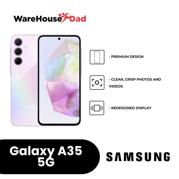 Samsung Galaxy A35 5G with FREE Lenovo HF130 Wired Earphone