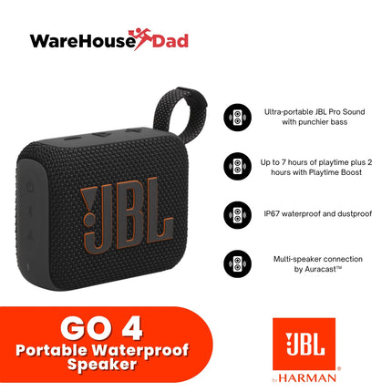 JBL Go 4 ultra-portable Bluetooth speaker