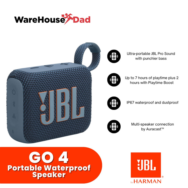 JBL Go 4 ultra-portable Bluetooth speaker