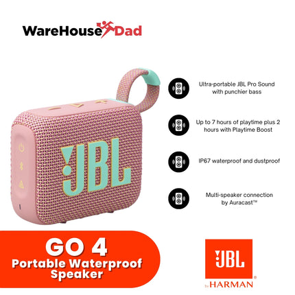 JBL Go 4 ultra-portable Bluetooth speaker