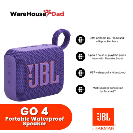 JBL Go 4 ultra-portable Bluetooth speaker