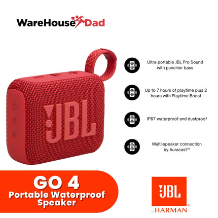 JBL Go 4 ultra-portable Bluetooth speaker