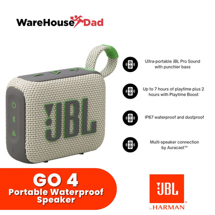 JBL Go 4 ultra-portable Bluetooth speaker