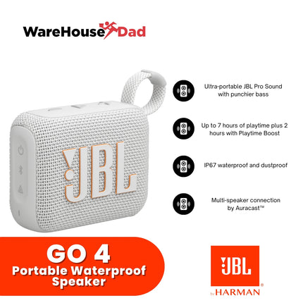 JBL Go 4 ultra-portable Bluetooth speaker
