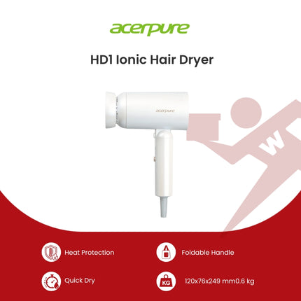 Acerpure HD1 Ionic Hair Dryer