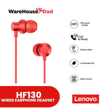 Lenovo HF130 Wired Earphones Headset