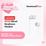 Lenovo HF130 Wired Earphones Headset