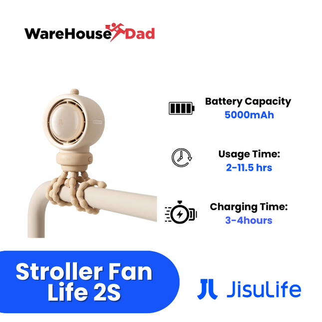 Jisulife Stroller Fan Life 2S