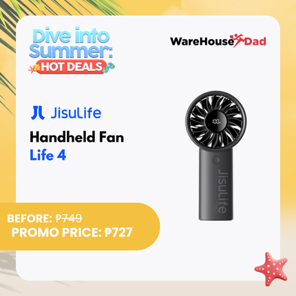 Jisulife Handheld Fan Life 4
