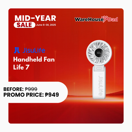 Jisulife Handheld Fan Life 7