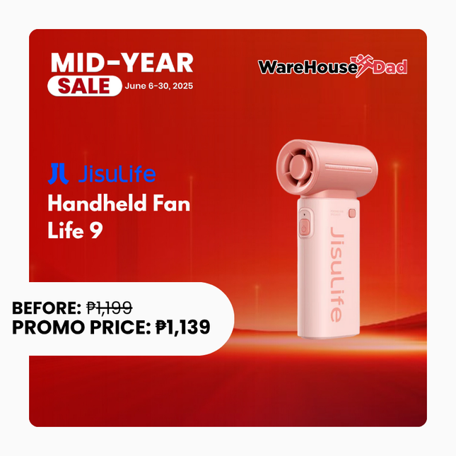 Jisulife Handheld Fan Life 9