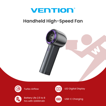 Vention Handheld High-Speed Fan