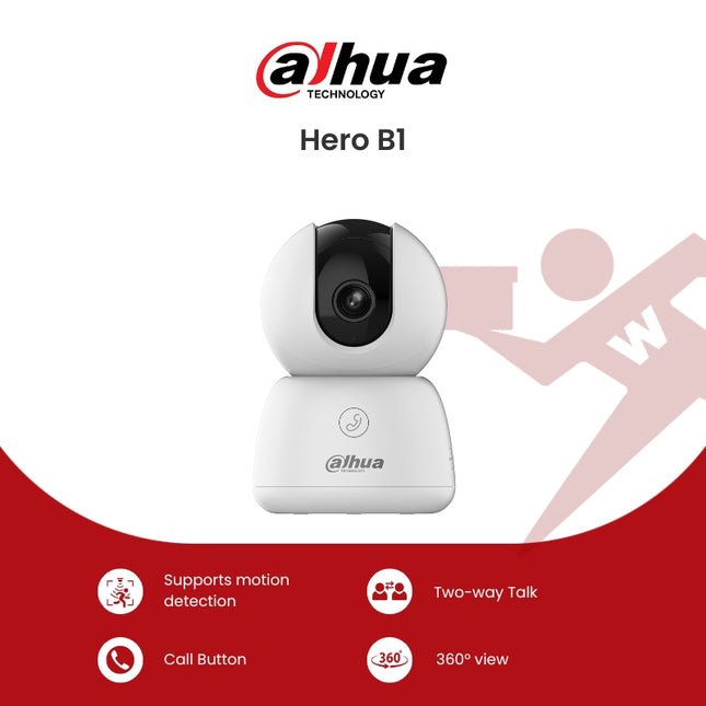 Dahua Hero B1 (DC-500) 5MP Indoor Fixed-focal Wi-Fi Pan & Tilt Network Camera