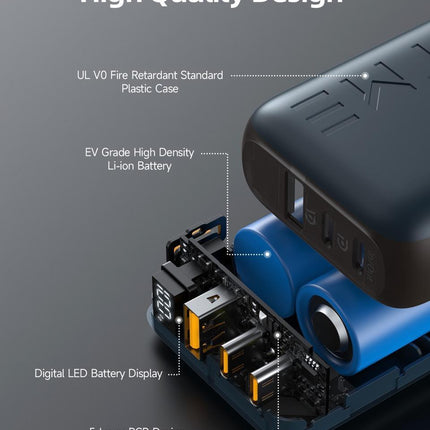 VOLTME Hypercore 10K Trio Powerbank Deep Blue ( B3026)