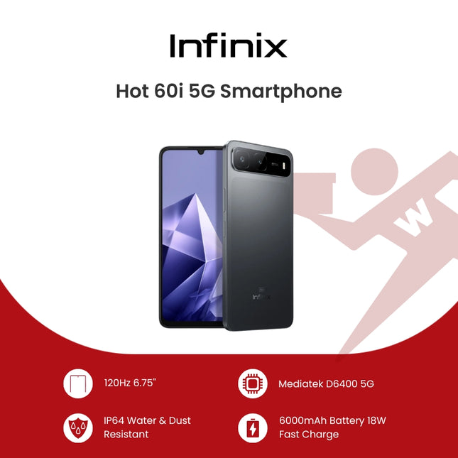 Infinix Hot 60i 5G Smartphone 4GB+128GB