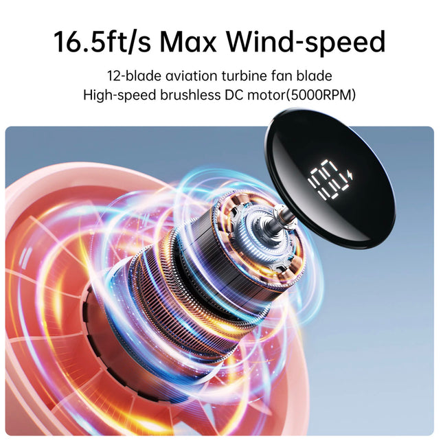 Jisulife Handheld Fan Life 4