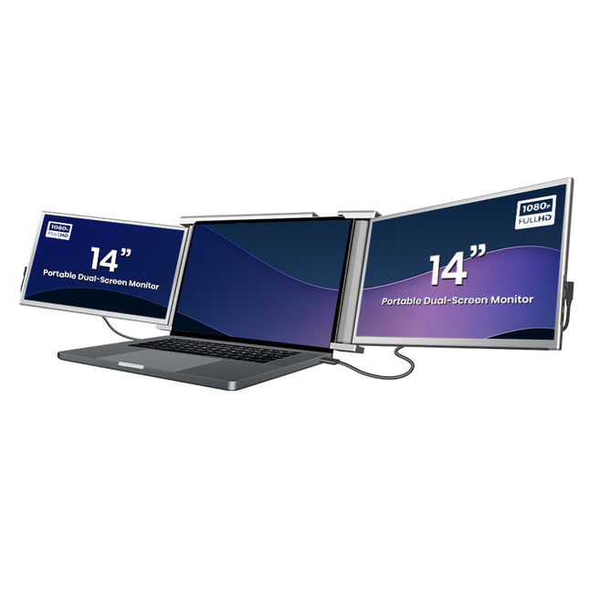 Juno S1 Portable Tri-Screen Monitor for Notebooks
