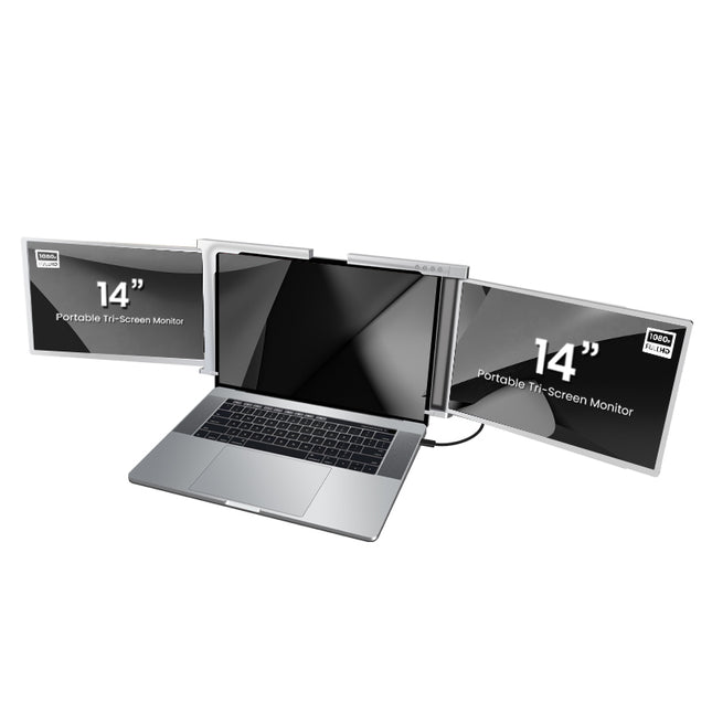 Juno S400 Portable Tri-Screen Monitor for Notebooks