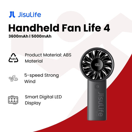 Jisulife Handheld Fan Life 4