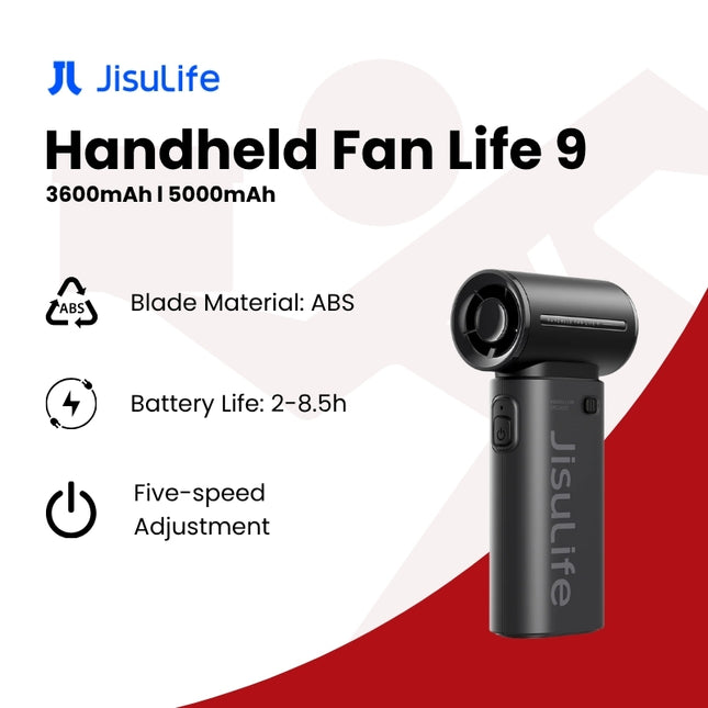 Jisulife Handheld Fan Life 9