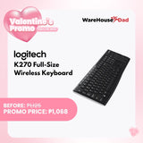 Logitech K270 Full-size Wireless Keyboard