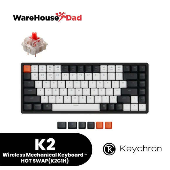 Keychron K2 (Hot-swappable) Wireless Mechanical Keyboard (Version 2)