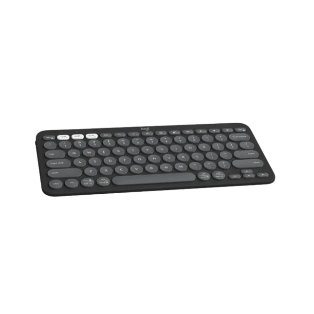 Logitech Pebble Keys 2 K380s Slim Minimalist Bluetooth Wireless Keyboard With Customizable Keys