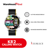 Kieslect Calling Watch Kr2 l Smart Watch with FREE Lenovo HE05 Neckband Earphone