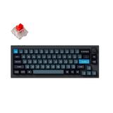 Keychron Q2 Pro Knob QMK Keyboard (Carbon Black, 65%, Wired/Bluetooth, RGB, Aluminum, Hotswap)