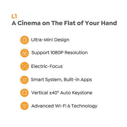Yaber L1 Entertainment Mini Projector