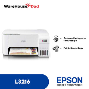 Epson EcoTank L3216 A4 All-in-One Ink Tank Printer