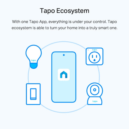 TP-Link Tapo L520E Smart WiFi Light Bulb, Daylight & Dimmable