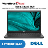 Dell Latitude™ 3420 Intel® Core™ i5-1135G7 | 14.0 FHD | 8GB RAM | 256GB SSD | Win 10 Pro