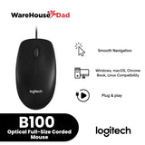 Logitech B100 Optical USB Mouse