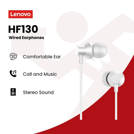 Lenovo HF130 Wired Earphones Headset