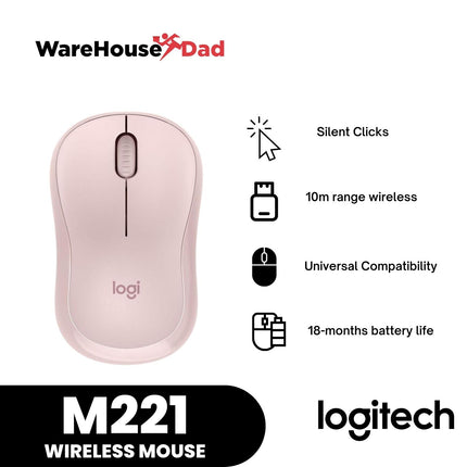 Logitech M221 Silent Wireless Mouse