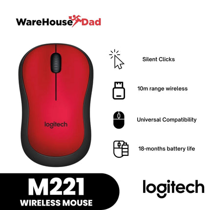 Logitech M221 Silent Wireless Mouse