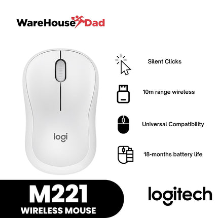 Logitech M221 Silent Wireless Mouse