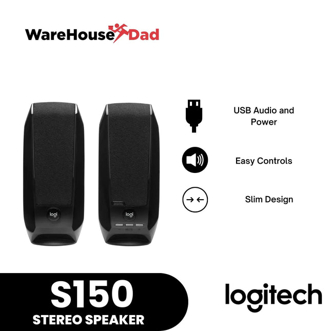 Logitech S150 USB Stereo Speakers