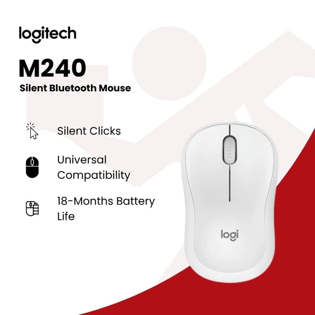 Logitech M240 Silent Bluetooth Mouse