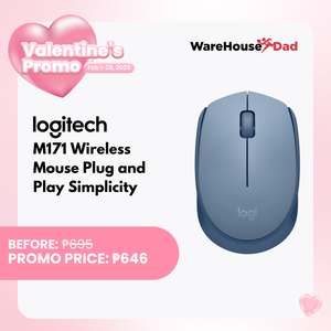 Logitech M171 Wireless Mouse Plug & Play Simplicity