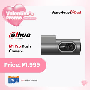 Dahua M1pro Dash Camera with FREE Adata SD Card