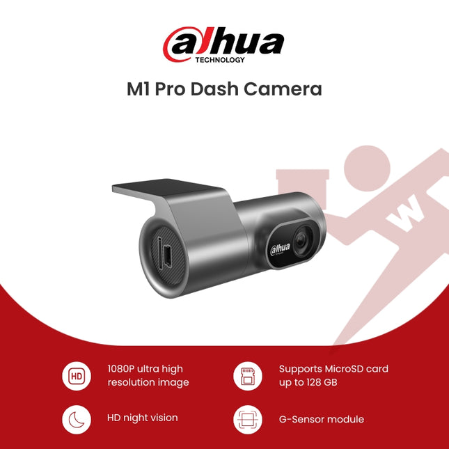 Dahua M1 Pro Dash Camera with FREE Adata SD Card